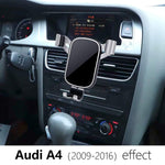 Car Phone Holder For 2009 2016 Audi A4 Big Phones With Case Friendly Auto Accessories Navigation Bracket Interior Decoration Mobile Cellphone Mount