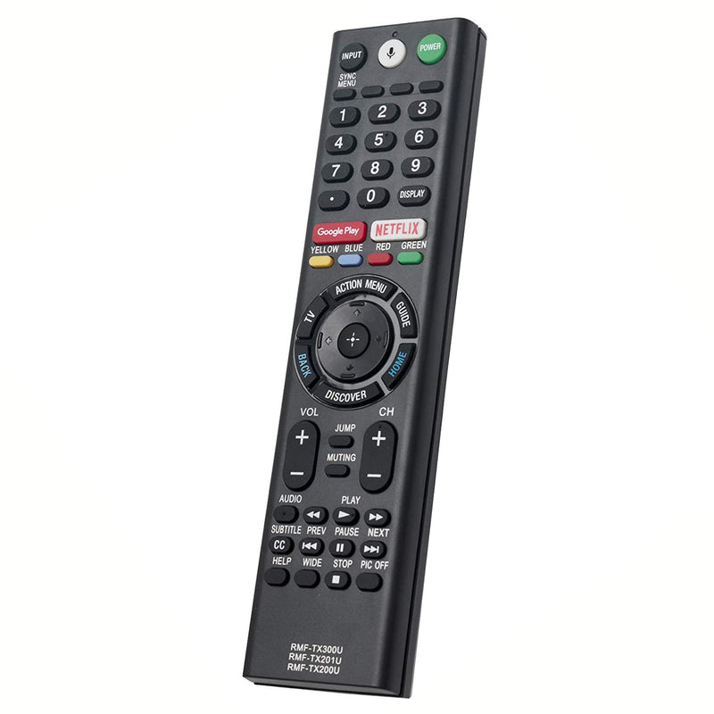 Rmf Tx300U Rmf Tx200U Rmf Tx201U Replacement Voice Remote Control Compatible With Sony 4K Hdr Ultra Hd Tv Xbr 49X800E Xbr 55X800E Xbr 65X850E Xbr 75X850E Xbr 55X806E Xbr 55X900E Xbr 65X900E