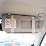 Car Sun Visor Storage Pocket