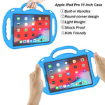 Kids Case For New Ipad Air 2020 Ipad Air 10 9 Case Ipad Air 4 Kids Case Ipad Air 4Th Generation Case 10 9 Inch Shockproof Shoulder Strap Handle Stand Case For Ipad Air 4 And Pro 11 Blue