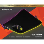 Qck Prism Cloth Gaming Mouse Pad 2 Zones Rgb Lighting Medium Size