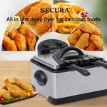 Electric Deep Fryer With Timer