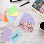 300 Pcs Colored Index Cards 2 2 X 3 5 Inch Study Cards Colored Notecards On Ring Flash Cards For School Learning Memory Recipe Cards Game Card