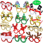 Christmas Decoration Costume Eyeglasses For Christmas Parties