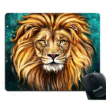 Smooffly Cool Lion Aslan Digital Painting Personality Desings Gaming Mousepad Lion Aslan Mouse Pad