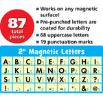 Black Classic 2 Magnetic Letters Tcr77188