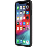 Incipio Carnaby Stylish Slim Protective Case For Iphone Xs Max 6 5 With Soft Premium Fabric And Anti Slip Grip Gray