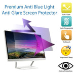 Premium Anti Blue Light And Anti Glare Screen Protector 2 Pack For 22 Inches Monitor With Aspect Ratio 16 10 Easy And Bubble Free Installation
