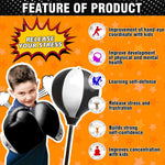 Punching Bag For Kids Toys For 3 4 5 6 7 8 Boys Girls Height Adjustable Boxing Set With Stand S Best Toy Gift For Boys Girls