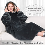 Wearable Blanket Sweatshirt For Women And Men