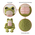 Super Soft Muscel Frog Plushie Stuffed Toys