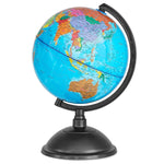 Spinning World Globe With Stand For Kids Geography Classroom Teaching Supplies 8 Inches