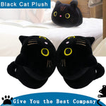 10Inch Black Cat Ow Cat Stuffed Ies Cute Kitten Toys Sleeping Hugging Ow Soft Cushion For Girls Kids Women 1Pc Small