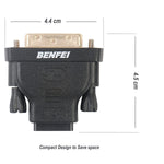 Dvi To Hdmi Benfei Bidirectional Dvi Dvi D To Hdmi Male To Female Adapter With Gold Plated Cord 2 Pack