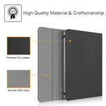 Sleeve Case For 12 2 Samsung Chromebook Plus V2 Xe520Qab Premium Pu Leather Protective Portfolio Book Cover Compatible With 12 2 Samsung Chromebook Plus Xe521Qab Plus Lte Xe525Qbb Black