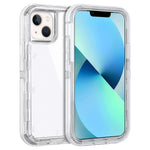 Coolden For Iphone 13 Hybrid Clear Phone Case Heavy Duty Protective Dual Layer Shockproof Case With Hard Pc Bumper Soft Tpu Back For Iphone 13 6 1 Inch Transparent