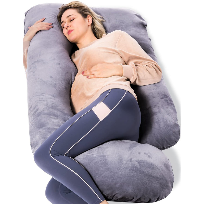U Shaped 57 Inch Maternity Pillow For Pregnant Women