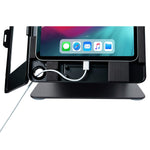 Cta Digital Desktop Anti Theft Stand For Ipad 10 2 Inch 7Th 8Th Gen Ipad Air 3 2019 And Ipad Pro 10 5 Black
