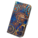 Bcov Galaxy A71 5G Case 5G Version Gorgeous Colours Circle Mandala Leather Flip Case Wallet Cover With Card Slot Holder Kickstand For Samsung Galaxy A71 5G