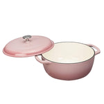 Cast Iron Covered Dutch Oven Enamled