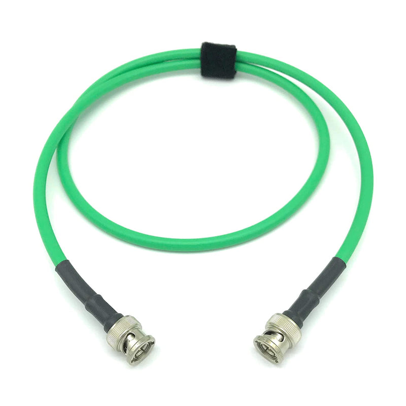 Av Cables 3G 6G Hd Sdi Bnc Rg59 Cable Belden 1505A Green 50Ft