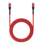 Lention Usb C To Usb C Cable 6 6Ft 60W Type C 20V 3A Fast Charging Braided Cord Compatible 2020 2016 Macbook Pro New Ipad Pro Mac Air Surface Samsung Galaxy S20 S10 S9 S8 Plus Note More Red