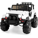 Battery Powered Toy Jeep With Spring Suspension Led Lights