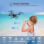 Holy Stone F181W 1080P Fpv Drone With Hd Camera For Kid Beginner Rc Quadcopter With Carrying Case Voice Control Gesture Control Wide Angle Live Video Altitude Hold 2 Batteries Easy To Fly