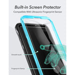 Youmaker Kickstand Case For Galaxy S10 Plus Built In Screen Protector Work With Fingerprint Id Full Body Heavy Duty Protection Shockproof Cover For Samsung Galaxy S10 Plus 6 4 Inch 2019 Blue