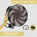 Electric Motor Sander With Automatic Dust Removal System And Carrying Bag