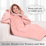Wearable Blanket Sweatshirt For Women And Men