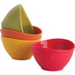 Trudeau Silicone Pinch Bowls Set Of 4