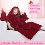 Wearable Blanket Sweatshirt For Women And Men