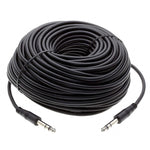 Installerparts 100 Ft 1 4 Male To Male Stereo Audio Cable Trs Cable Instrument Cable Compatible With Amplifiers Microphones And More