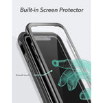 Youmaker Case For Iphone 11 Built In Screen Protector Kickstand Full Body Heavy Duty Shockproof Cover For Iphone 11 6 1 Inch 2019 Black
