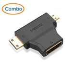 Cable Matters Combo Pack Hdmi Female Coupler Hdmi Swivel Adapter And Mini Micro Hdmi 2 In 1 Adapter