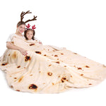 Giant Funny Realistic Food Throw Blanket
