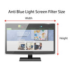 Anti Blue Light Screen Filter For 27 Inches Widescreen Desktop Monitor Does Not Fit 27 Imac Blocks Excessive Harmful Blue Light Reduce Eye Fatigue And Eye Strain