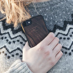 Woodcessories Ecocase Casual Premium Design Case Cover Protection For The Iphone Of Real Sustainable Wood Walnut Black Iphone 6 Plus 6S Plus