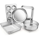 Stainless Steel Toaster Oven Bakeware Set