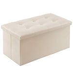 Storage Bench With Faux Leather For Bedroom