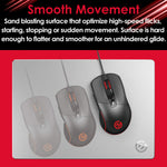 ELECOM Aluminum Gaming Mouse Pad/Smooth Movement/Low Friction/Anti Skid/High Speed Control/Large Silver MP-GALSV