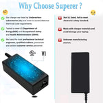 90W Square Tip Ac Charger Fit For Lenovo Yoga 730 15 720 15 730 15Ikb 720 15Ikb 730 151Kb 720 730 720 151Kb 81Cu 80X7 15 6 Inch Laptop Power Supply Adapter Cord