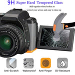 Glass Screen Protector Compatible For Canon Eos R6 Camera Anti Scratch Tempered Glass Hard Protective Film Cover 4Pack Include 2 Hot Show Level Cover