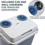 Electric Cooler Warmer Portable Thermoelectric Fridge For Cars Trucks