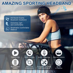 Sleep Headphones Bluetooth Headband Wireless Music Headband Headphones Sports Sleeping Headphones Sleep Earbuds With Ultra Thin Hd Stereo Speakers Perfect For Insomnia Workout Jogging Yoga