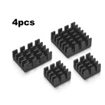 Vilros Raspberry Pi 4 Compatible Use And Store Accessory Set Black