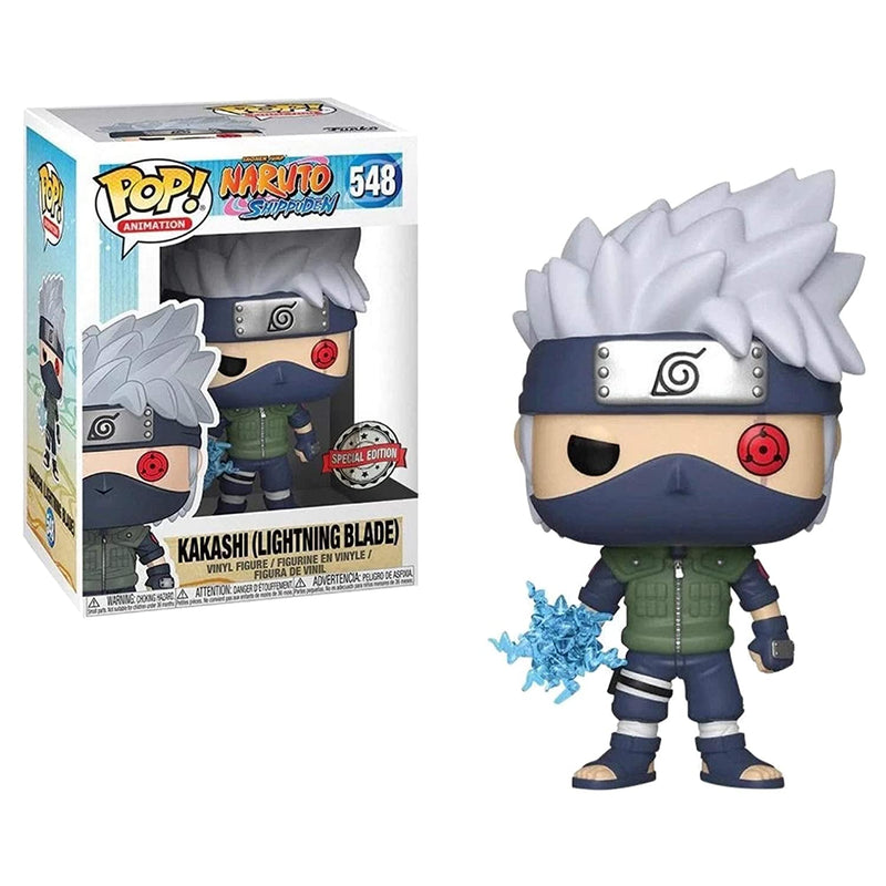 Naruto Puden Kakashi Lightning Pop Figure 548 Special Edition Exclusive