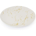 Marble Round Gloss Dinnerware Dish Set