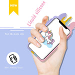 Oqpa For Iphone 13 Mini Case Cartoon Kawaii Cute Fun Funny Silicone Design Cover For Girls Kids Boys Teen Fashion Cool Unique Fidget Cases Aesthetic Color Unicorn Casesfor Iphone 13 Mini 5 4